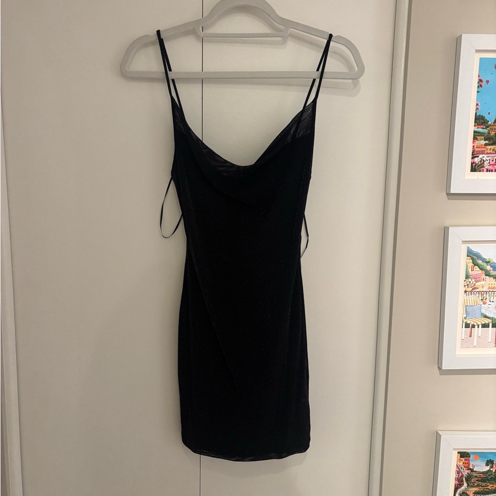 Hello Molly Black Mini Dress